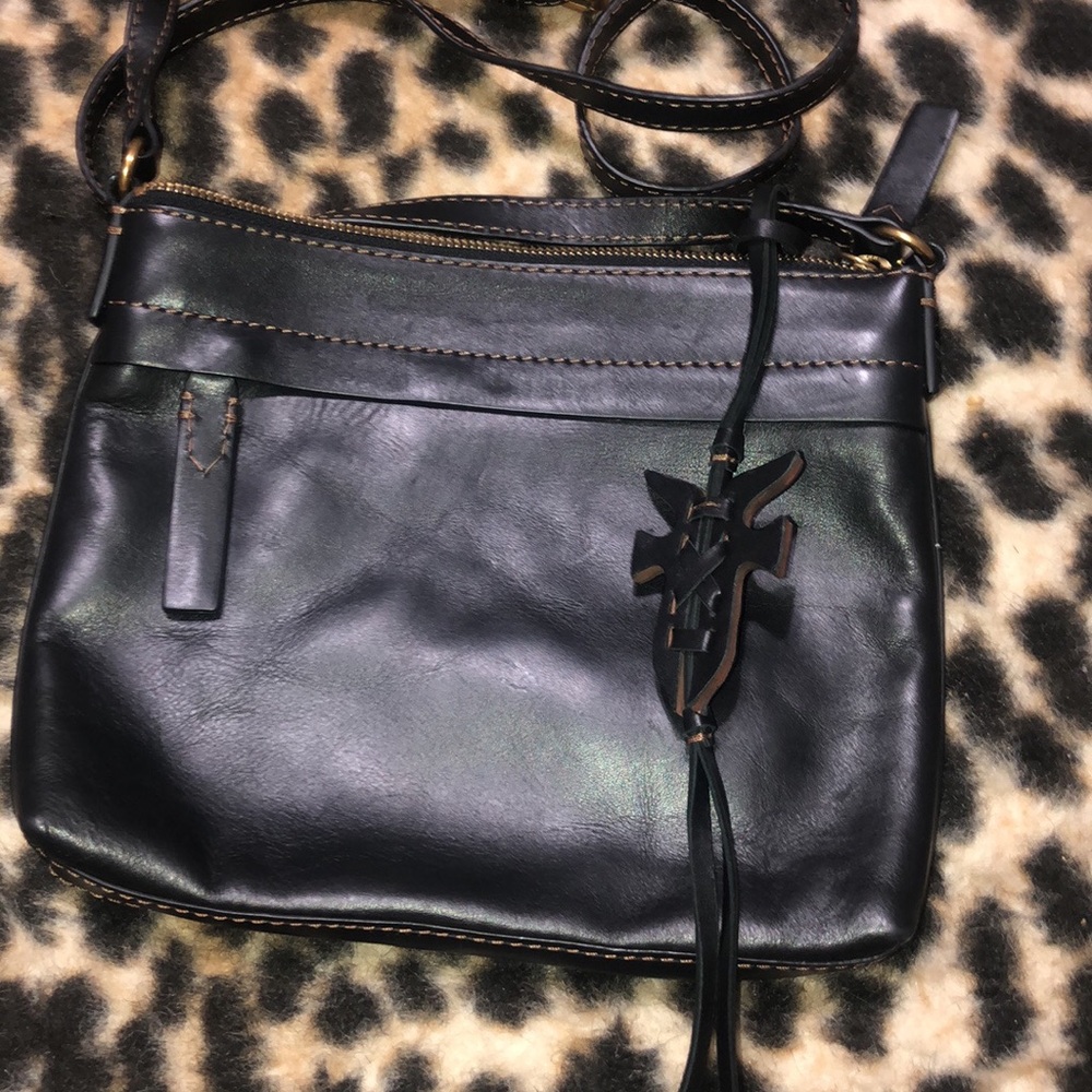 Frye leather crossbody